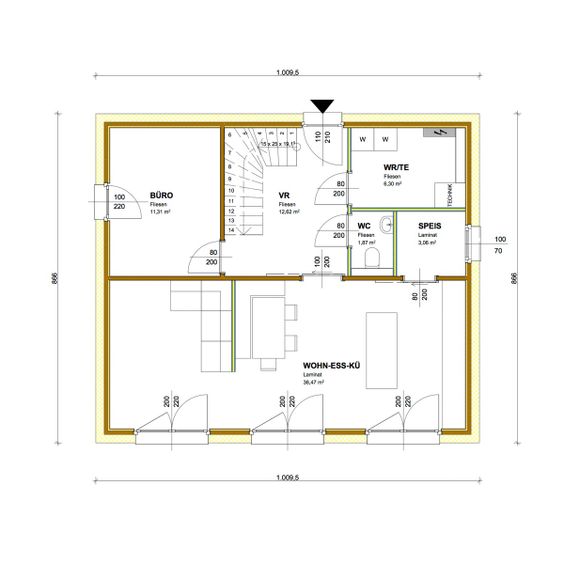 Grundriss EG