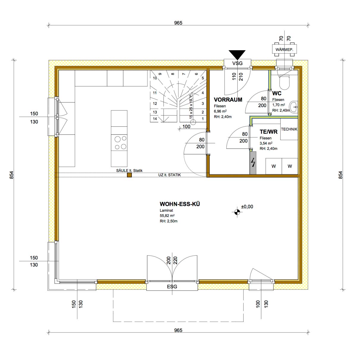 Massiv-Fertighaus, 130 m² | MFH aus NÖ